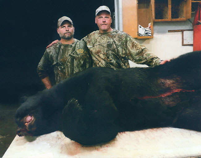 Wisconsin Bear Hunting - Outback Guide Service of Bayfield County